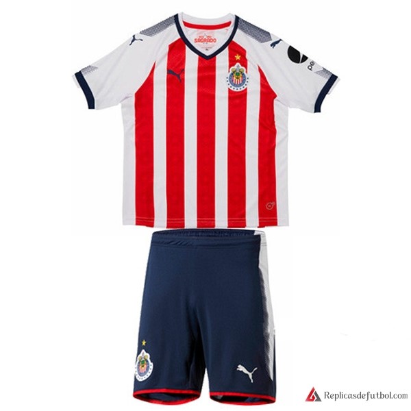 Camiseta CD Guadalajara Niño Primera equipación 2017-2018